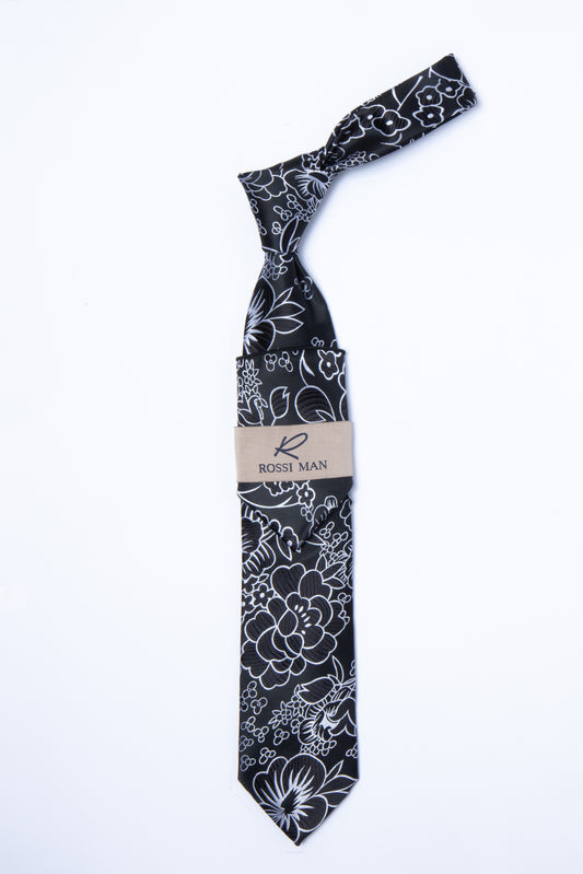Rossi Man Tie and Pocket Round RMR312-1