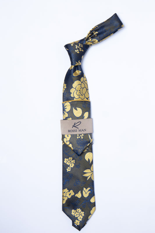 Rossi Man Tie and Pocket Round RMR312-3