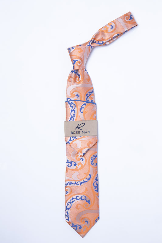 Rossi Man Tie and Pocket Round RMR313-1