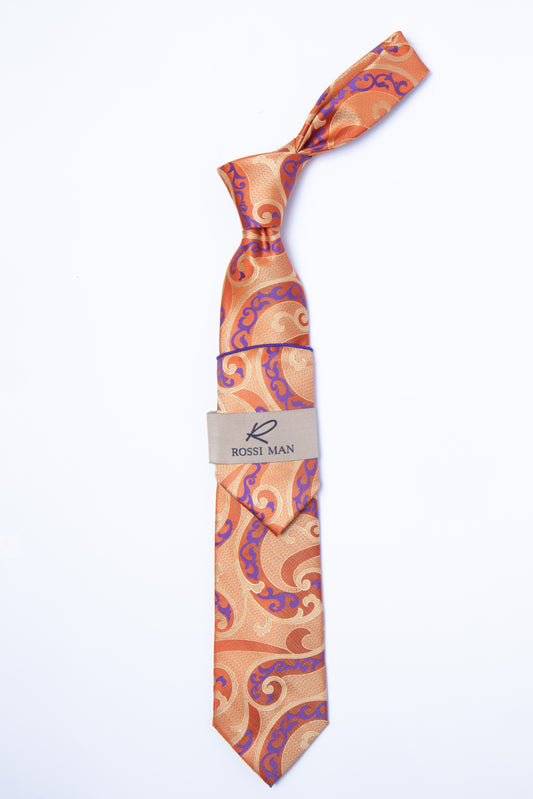 Rossi Man Tie and Pocket Round RMR313-2