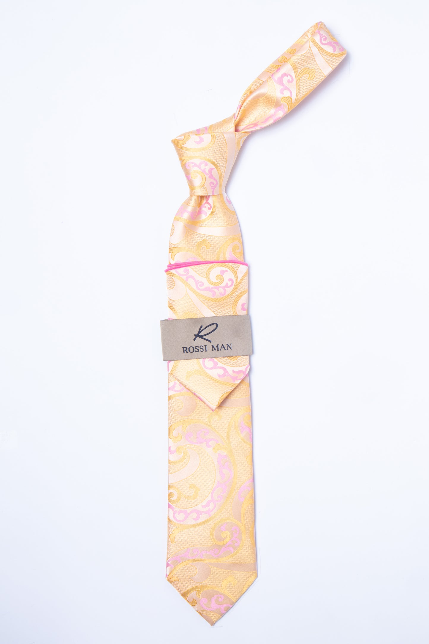 Rossi Man Tie and Pocket Round RMR313-6