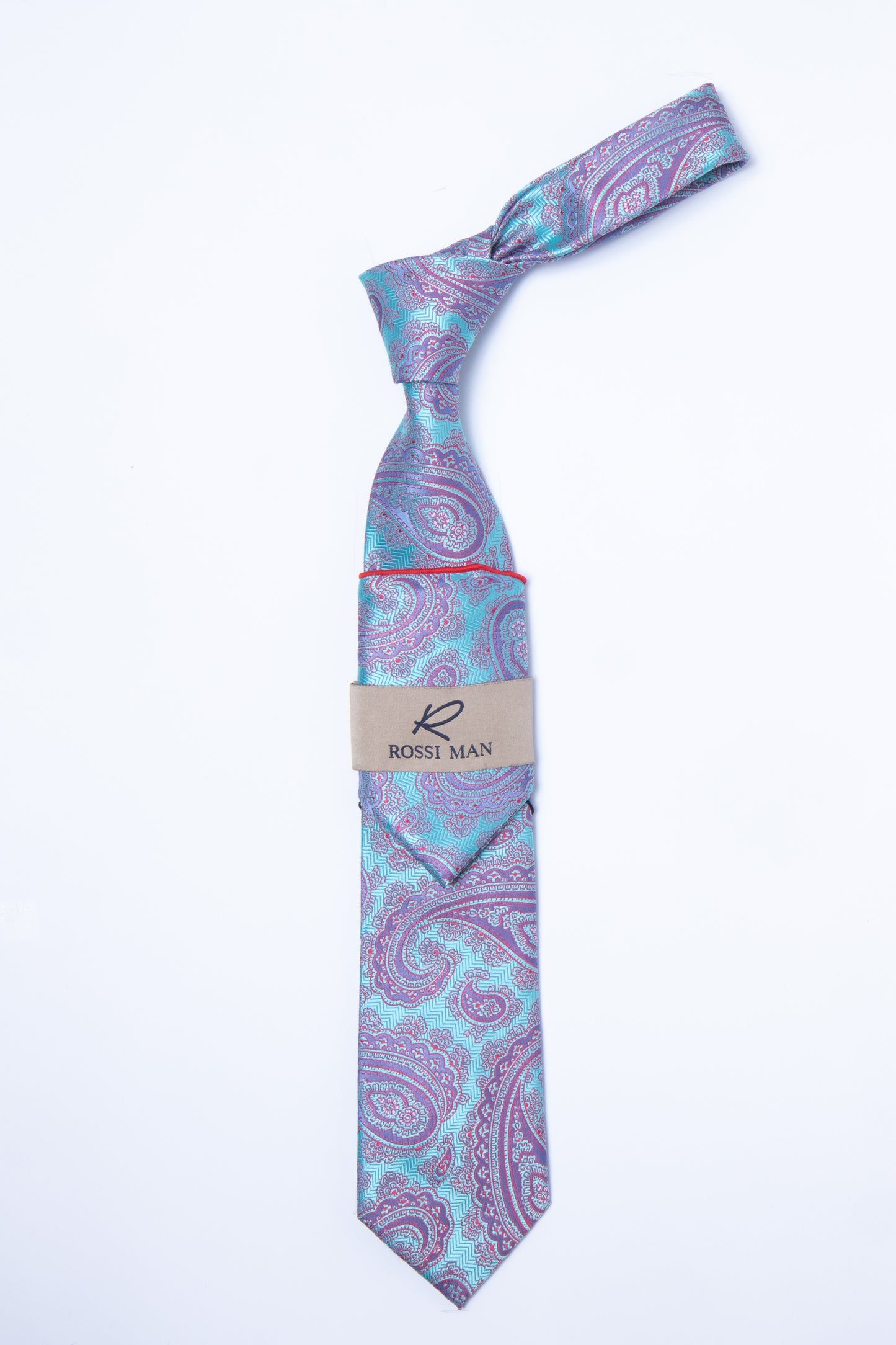 Rossi Man Tie and Pocket Round RMR314-8