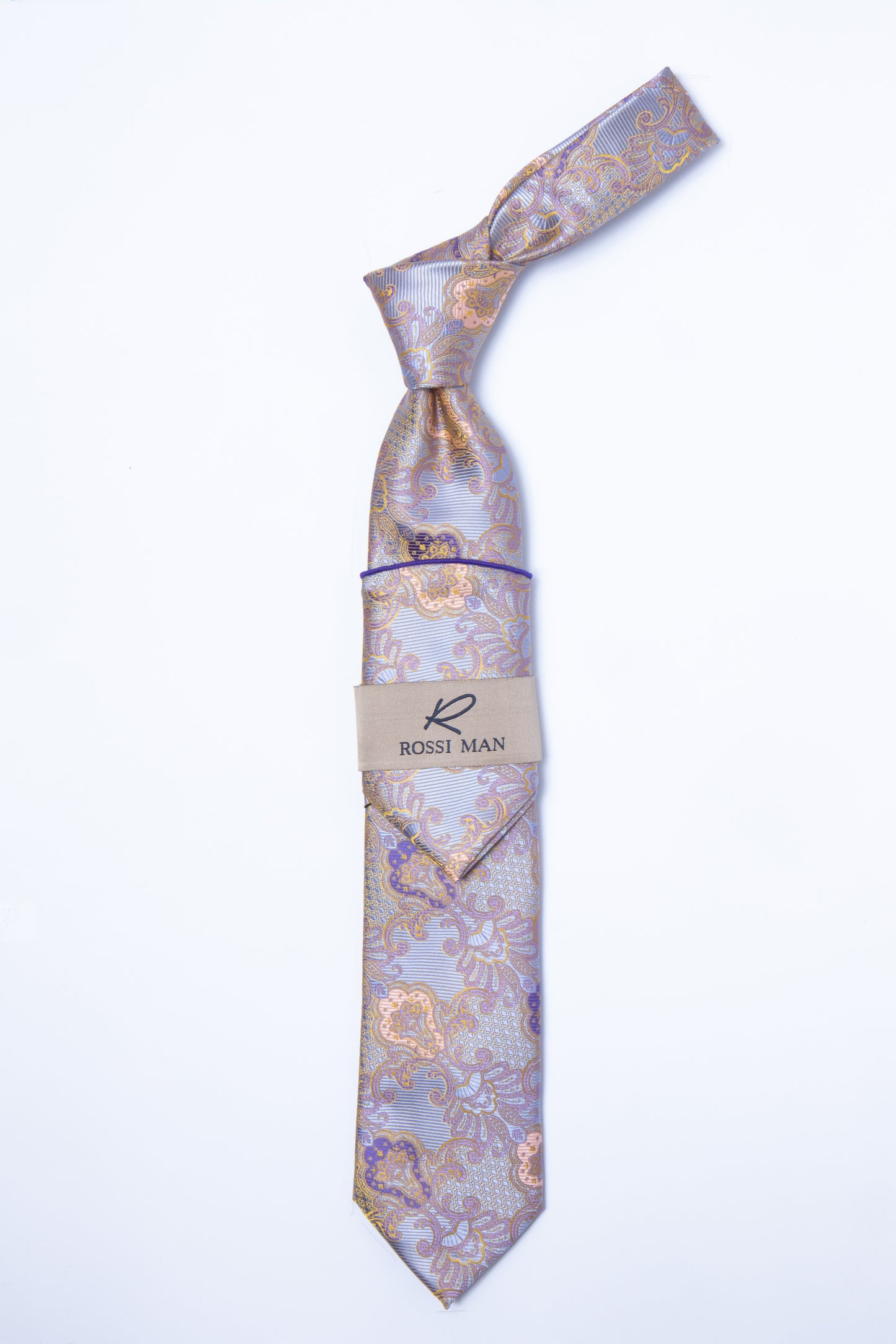 Rossi Man Tie and Pocket Round RMR316-3