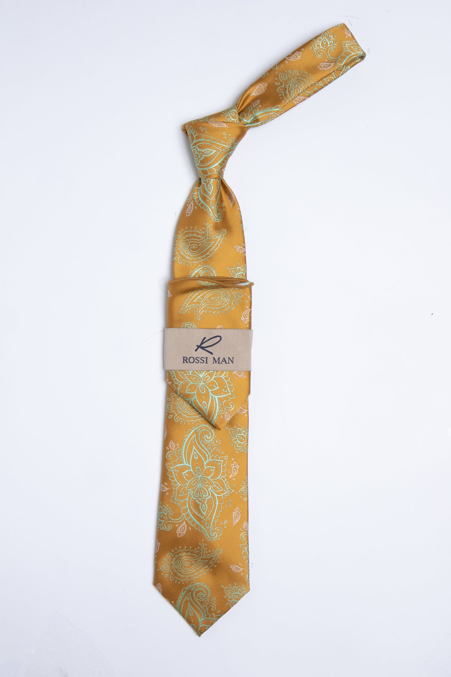 Rossi Man Tie and Pocket Round RMR352-1