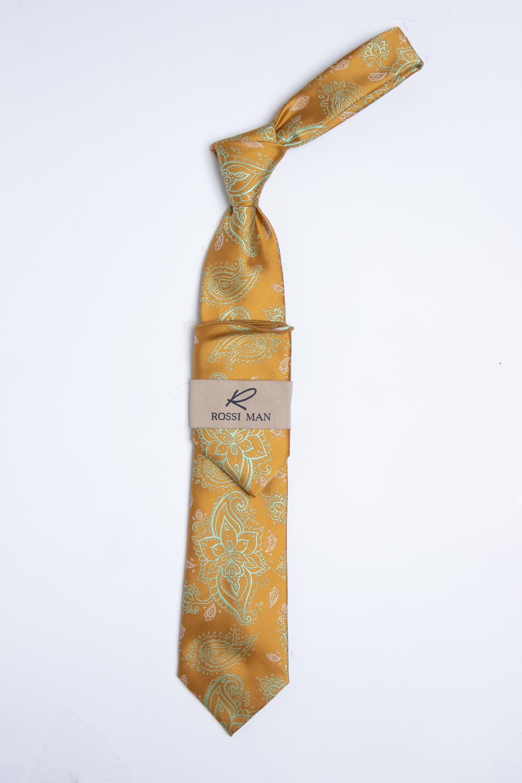Rossi Man Tie and Pocket Round RMR352-1