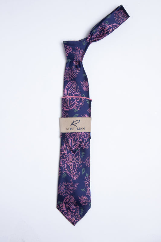 Rossi Man Tie and Pocket Round RMR352-3