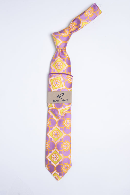Rossi Man Tie and Pocket Round RMR354-3