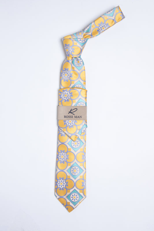 Rossi Man Tie and Pocket Round RMR354-4