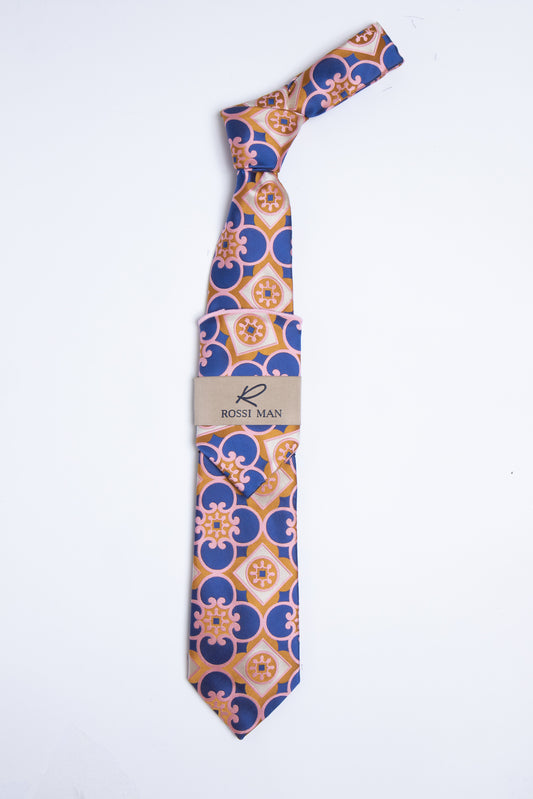 Rossi Man Tie and Pocket Round RMR354-7