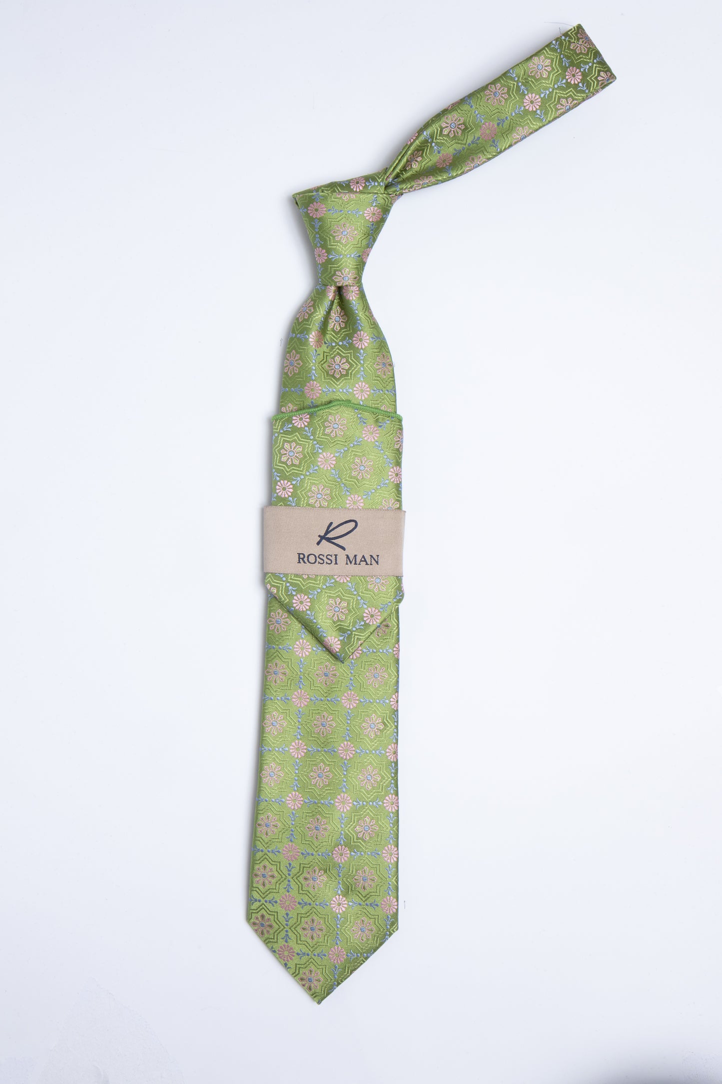 Rossi Man Tie and Pocket Round RMR356-6