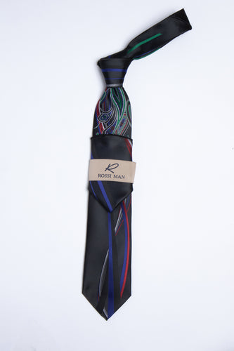 Rossi Man Tie and Pocket Round RMR357-2