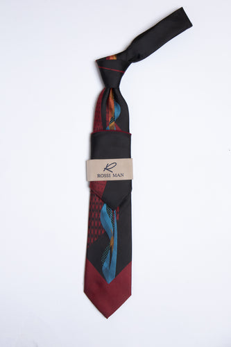 Rossi Man Tie and Pocket Round RMR359-4