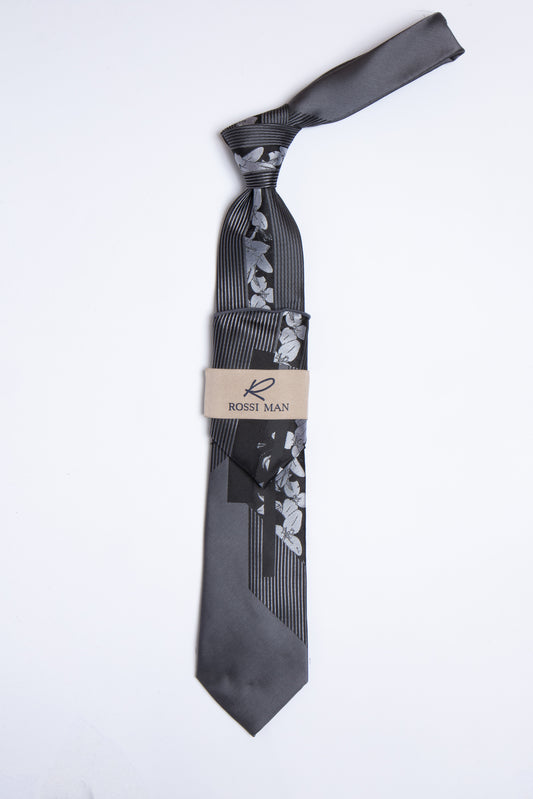 Rossi Man Tie and Pocket Round RMR362-1