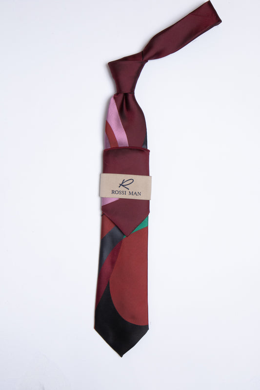 Rossi Man Tie and Pocket Round RMR363-1