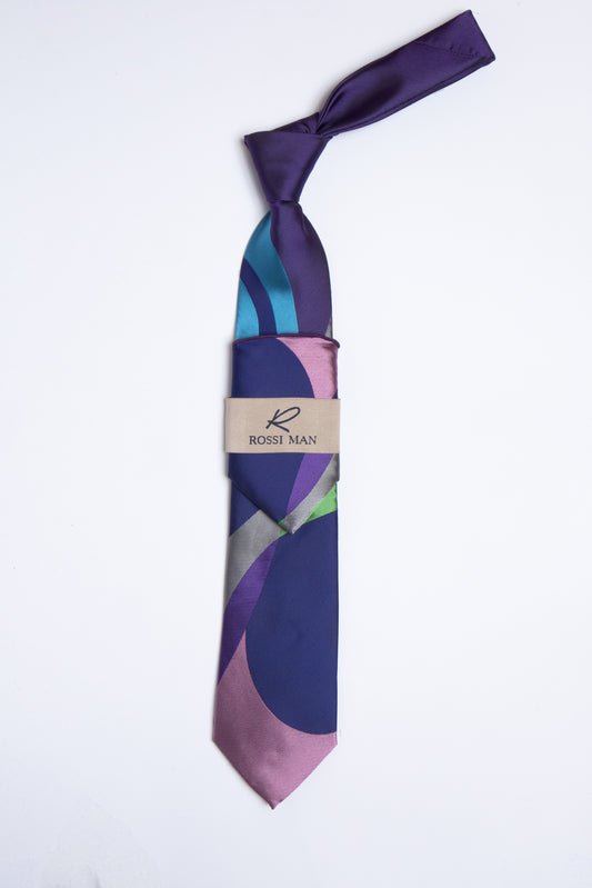 Rossi Man Tie and Pocket Round RMR363-4