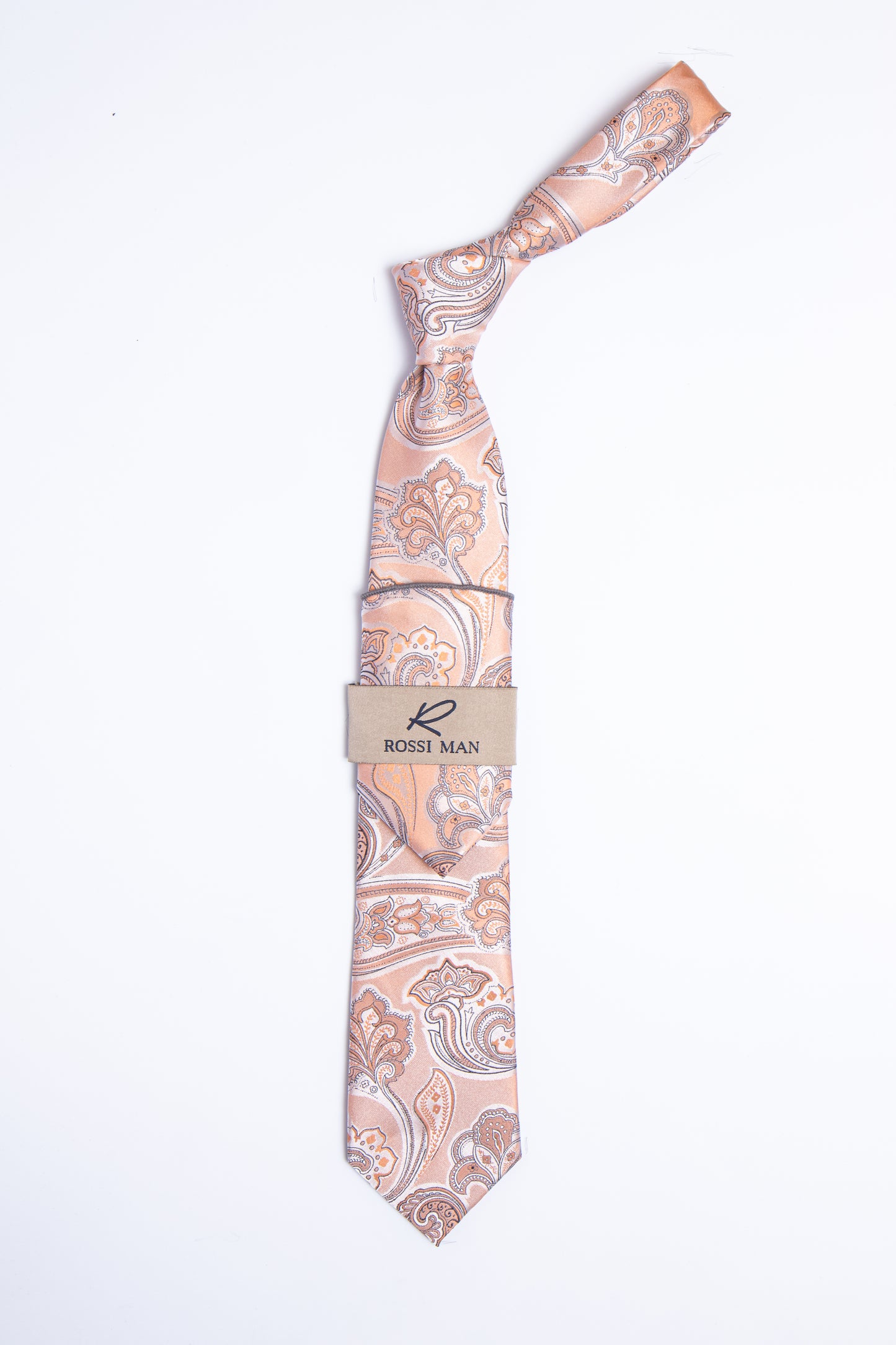 Rossi Man Tie and Pocket Round RMR409-2