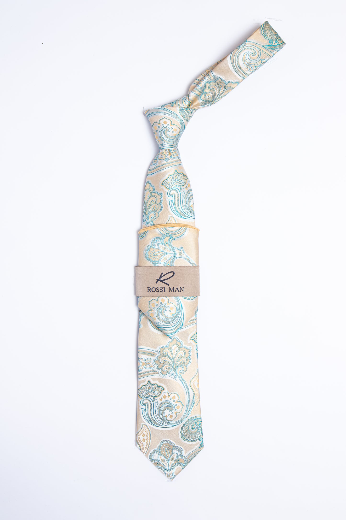 Rossi Man Tie and Pocket Round RMR409-4