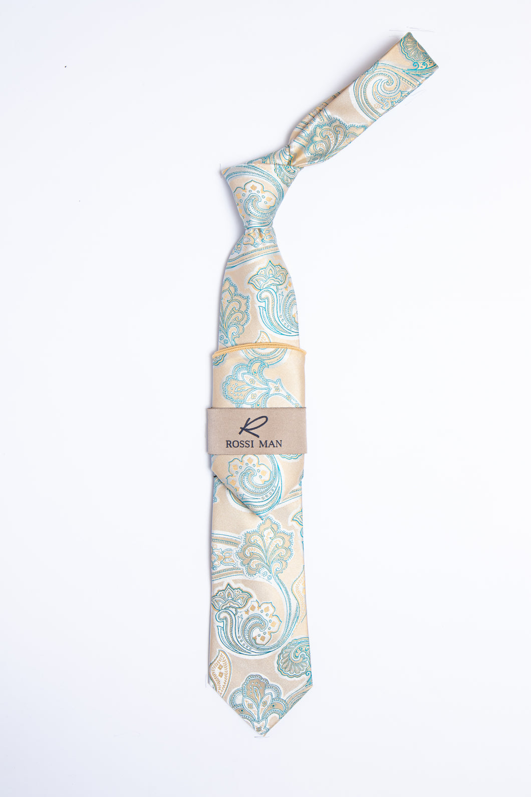 Rossi Man Tie and Pocket Round RMR409-4