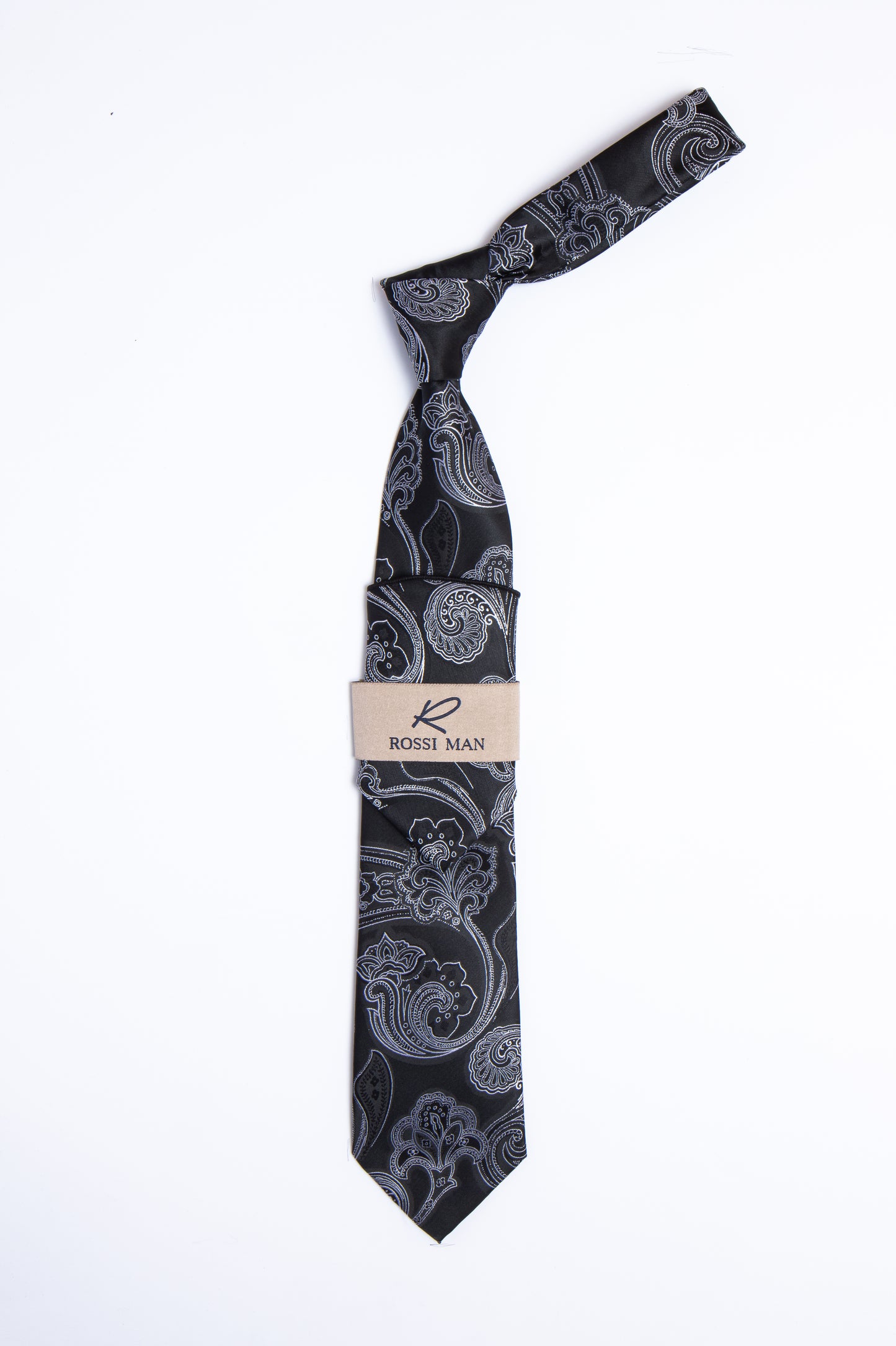 Rossi Man Tie and Pocket Round RMR409-6