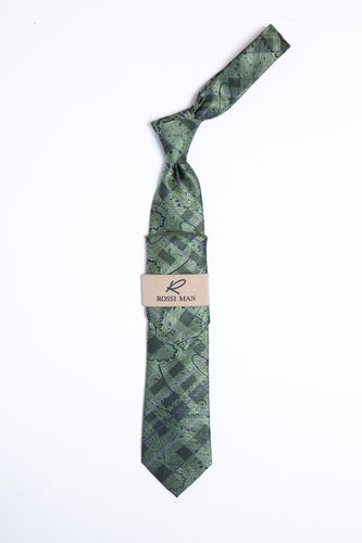 Rossi Man Tie and Pocket Round RMR412-1