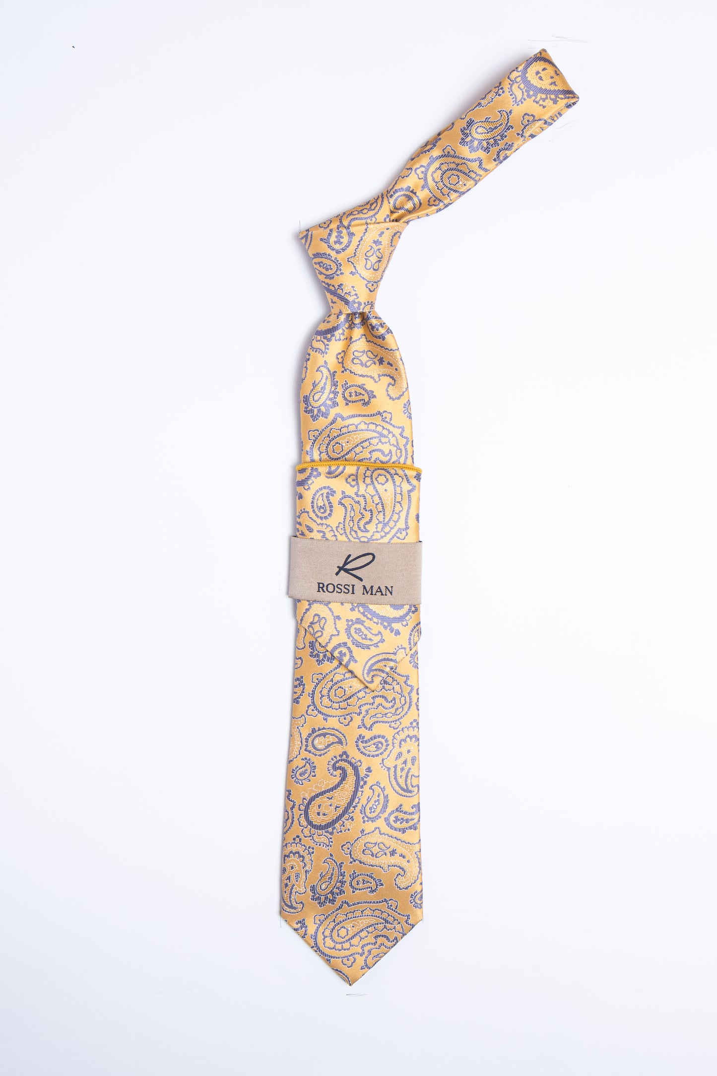 Rossi Man Tie and Pocket Round RMR414-1