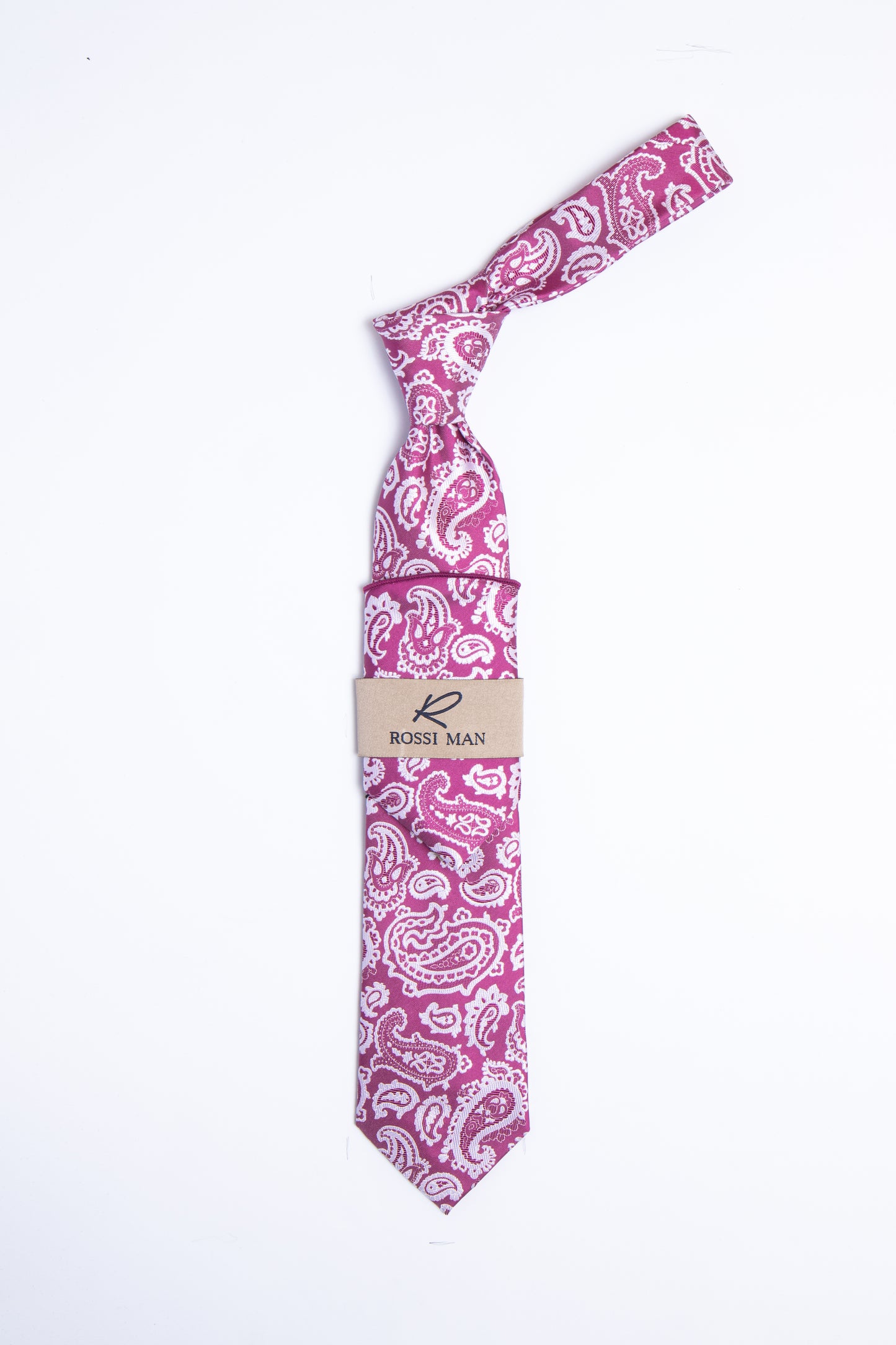 Rossi Man Tie and Pocket Round RMR414-3