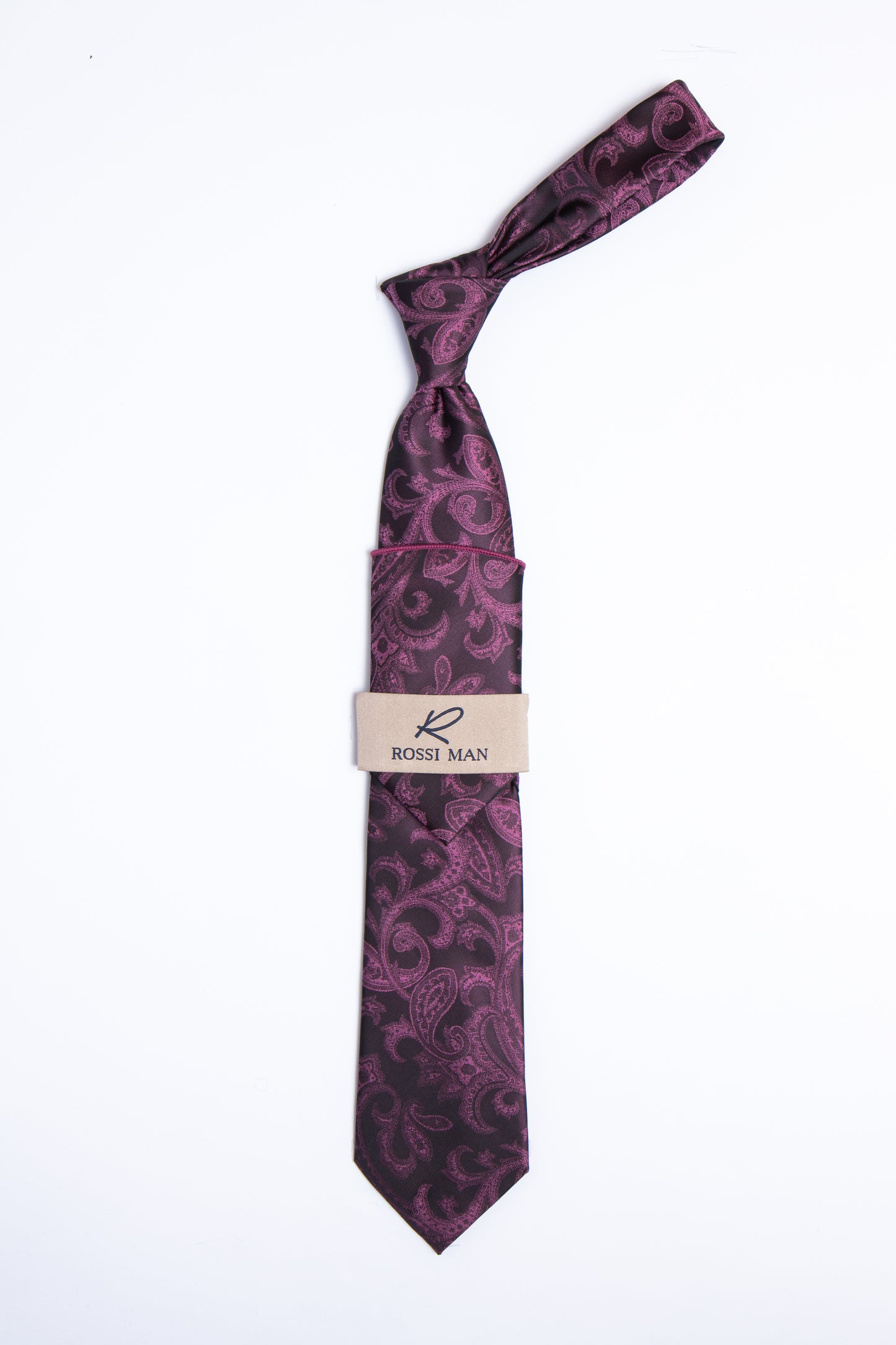 Rossi Man Tie and Pocket Round RMR416-1