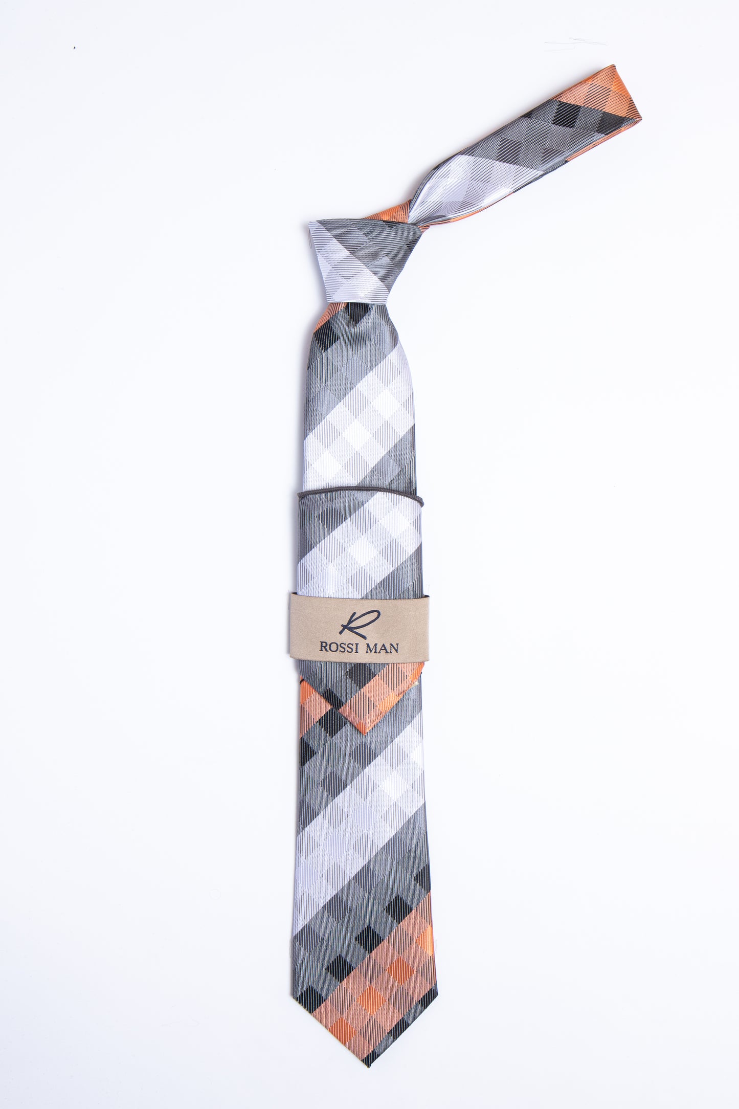 Rossi Man Tie and Pocket Round RMR417-6