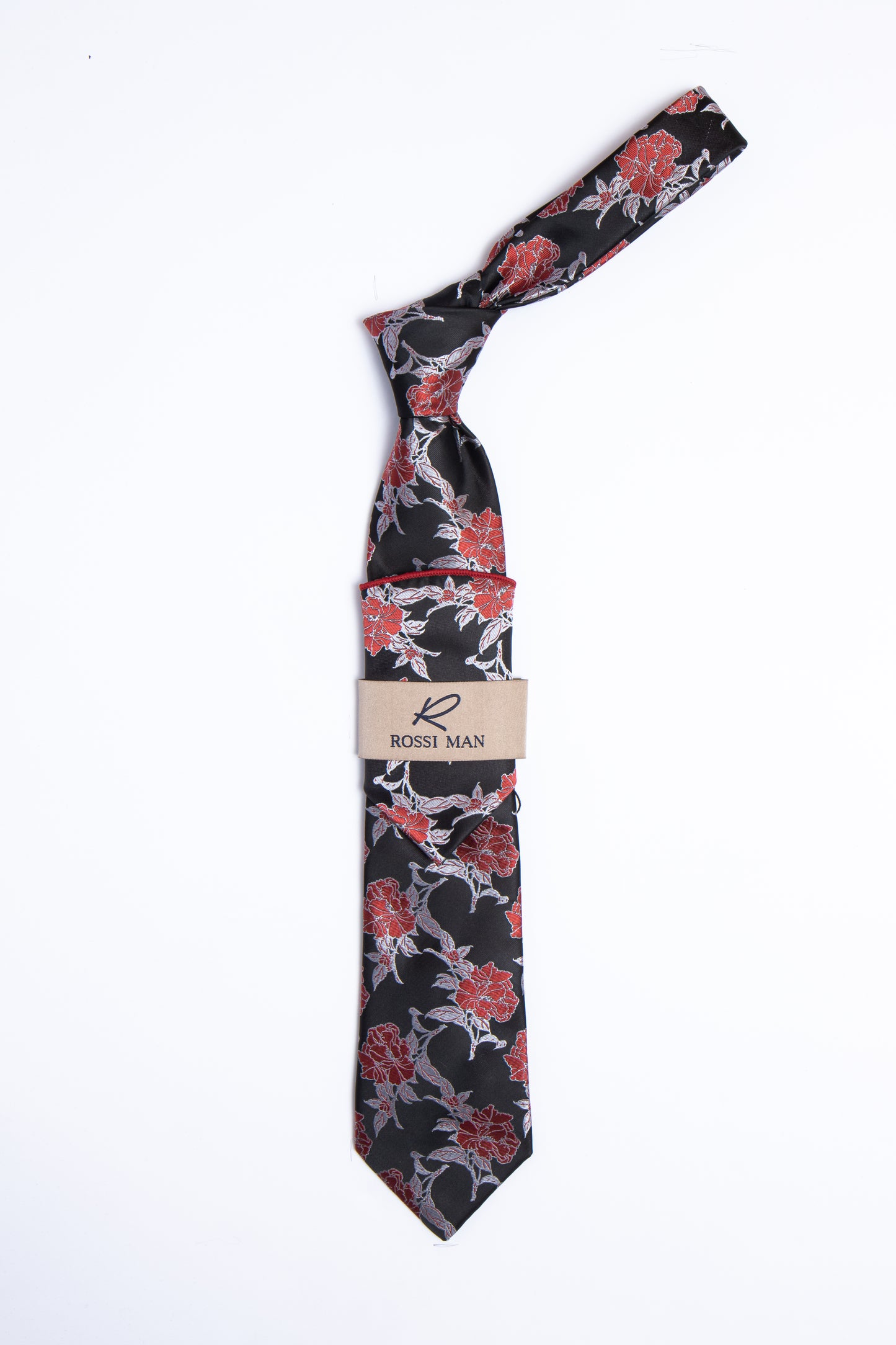 Rossi Man Tie and Pocket Round RMR418-1