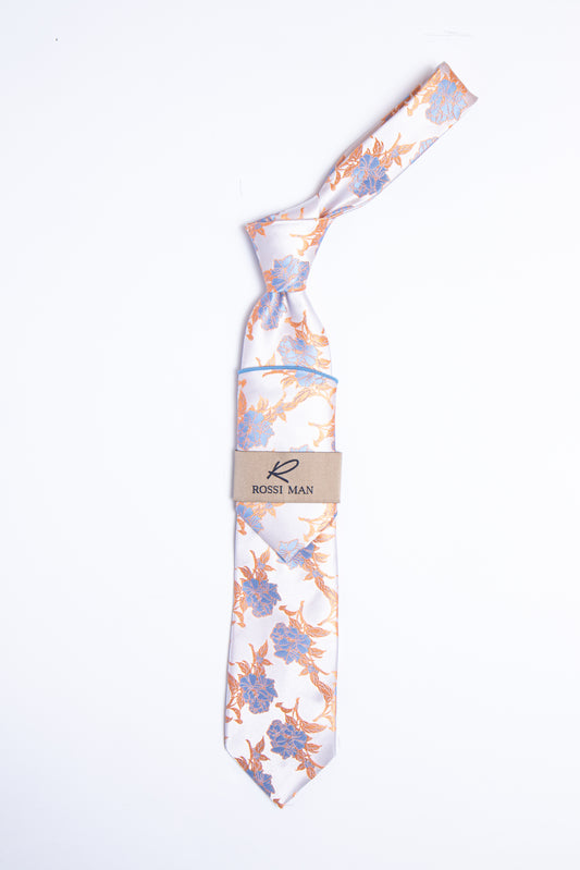 Rossi Man Tie and Pocket Round RMR418-3