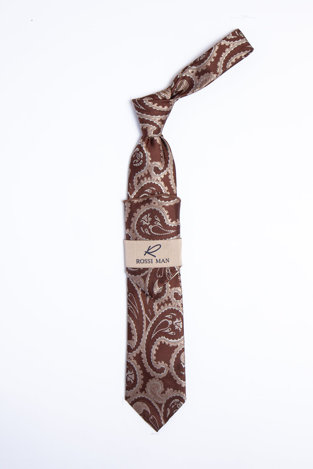 Rossi Man Tie and Pocket Round RMR420-3