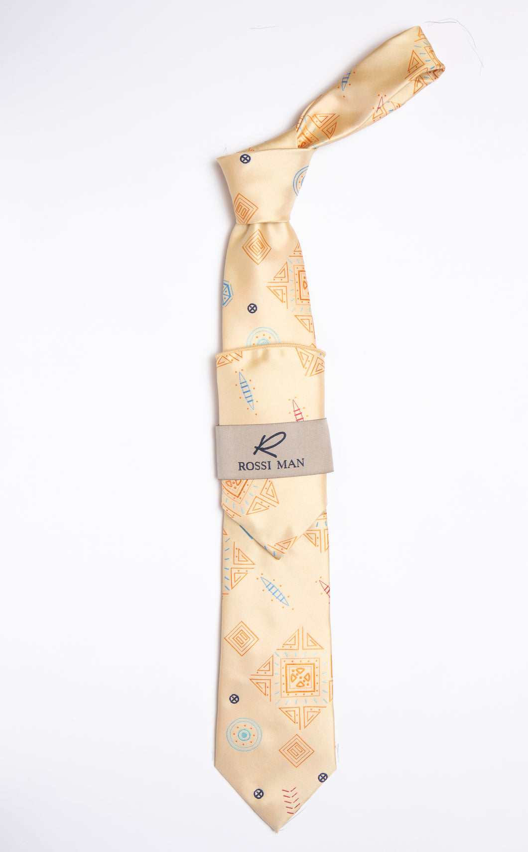 Rossi Man Tie and Pocket Round RMR451-4