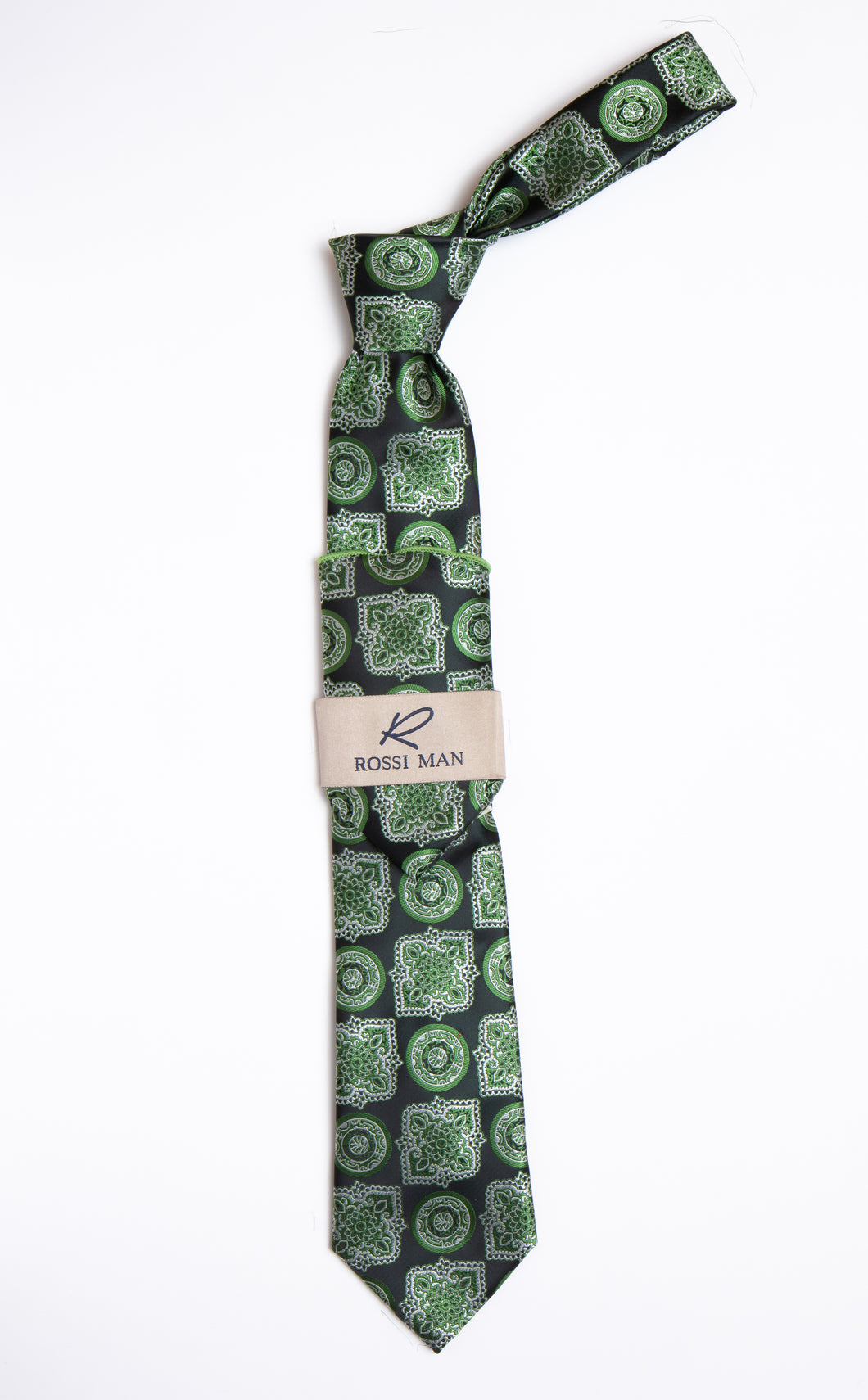 Rossi Man Tie and Pocket Round RMR452-4