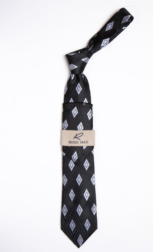 Rossi Man Tie and Pocket Round RMR458-4