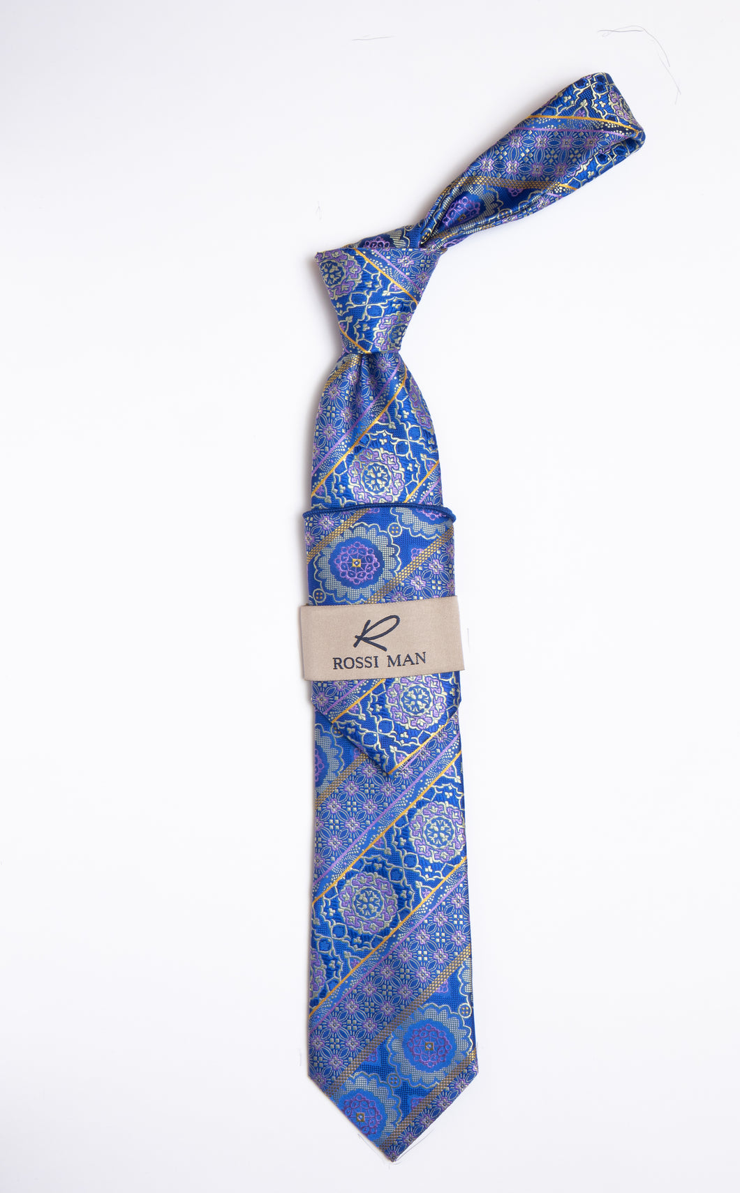 Rossi Man Tie and Pocket Round RMR459-4