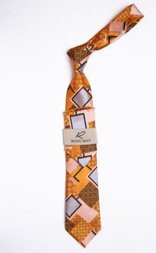 Rossi Man Tie and Pocket Round RMR460-3