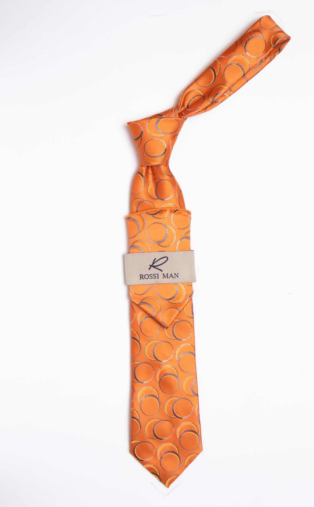 Rossi Man Tie and Pocket Round RMR464-2