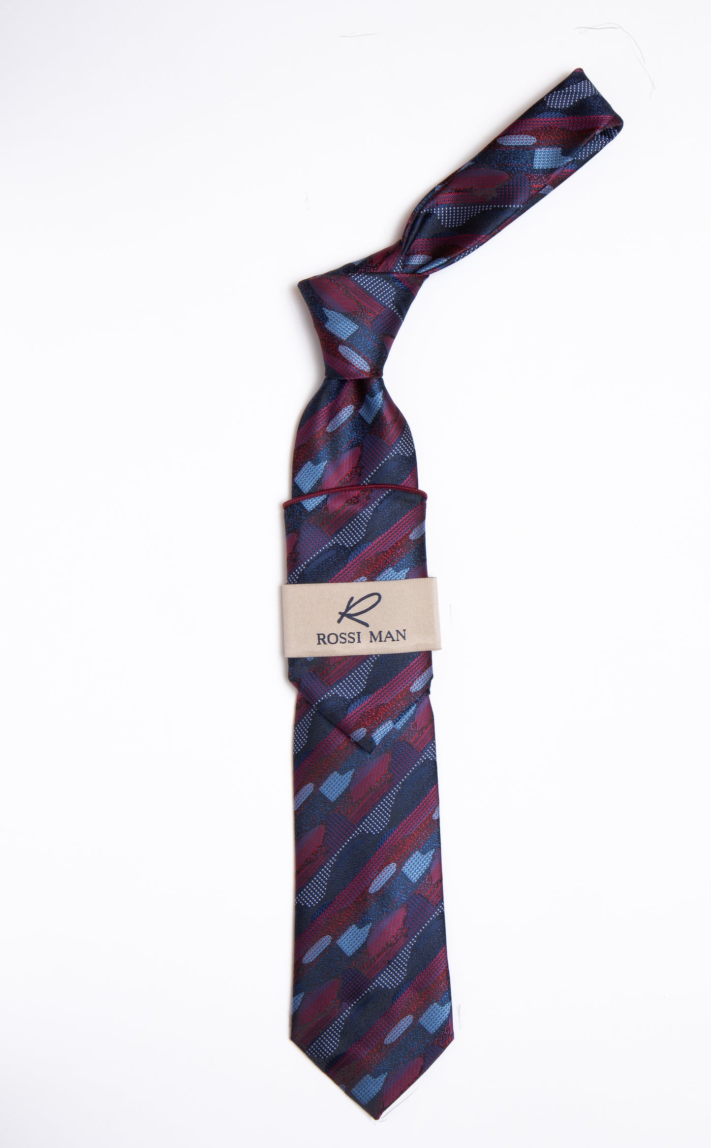 Rossi Man Tie and Pocket Round RMR467-3