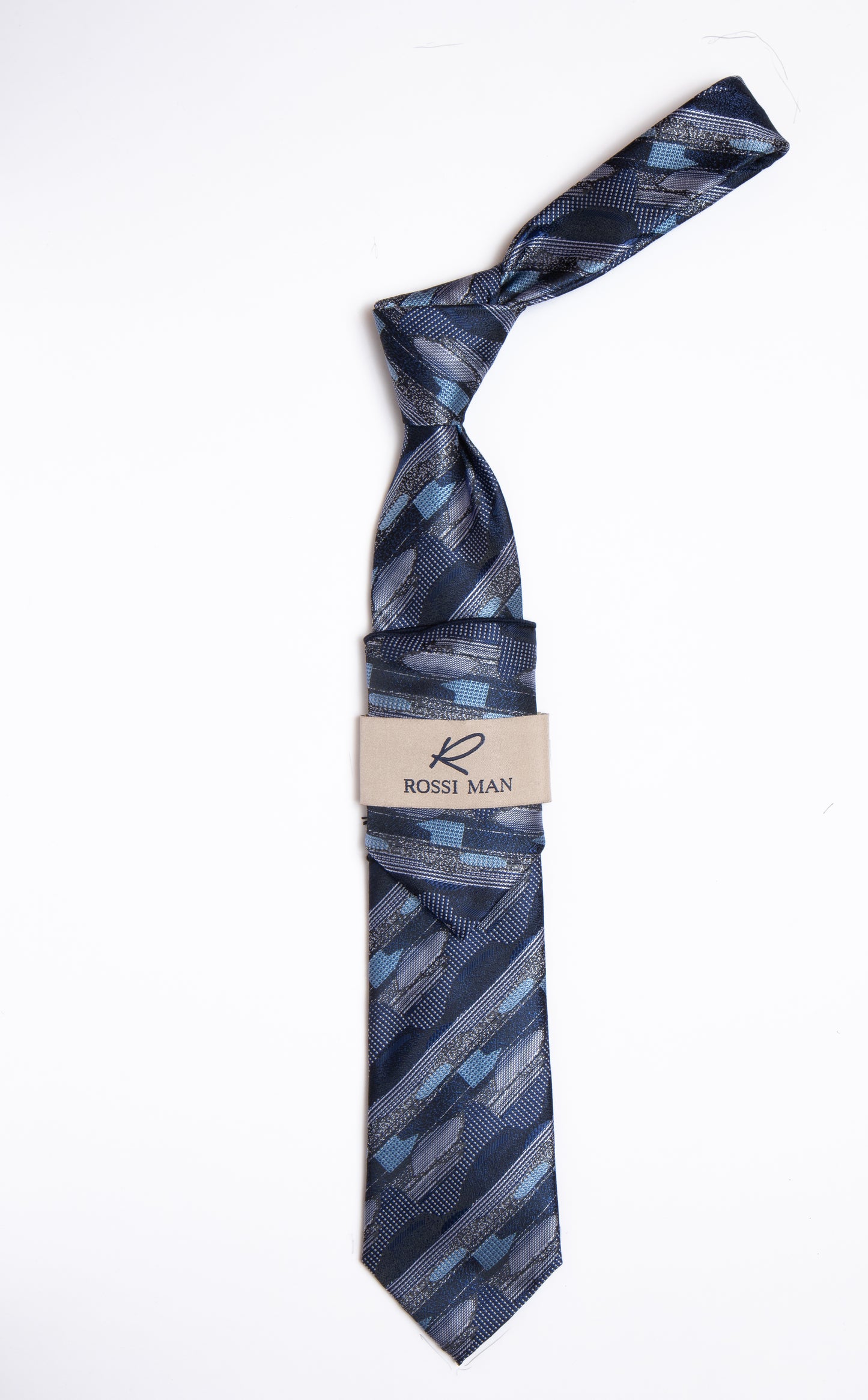 Rossi Man Tie and Pocket Round RMR467-4