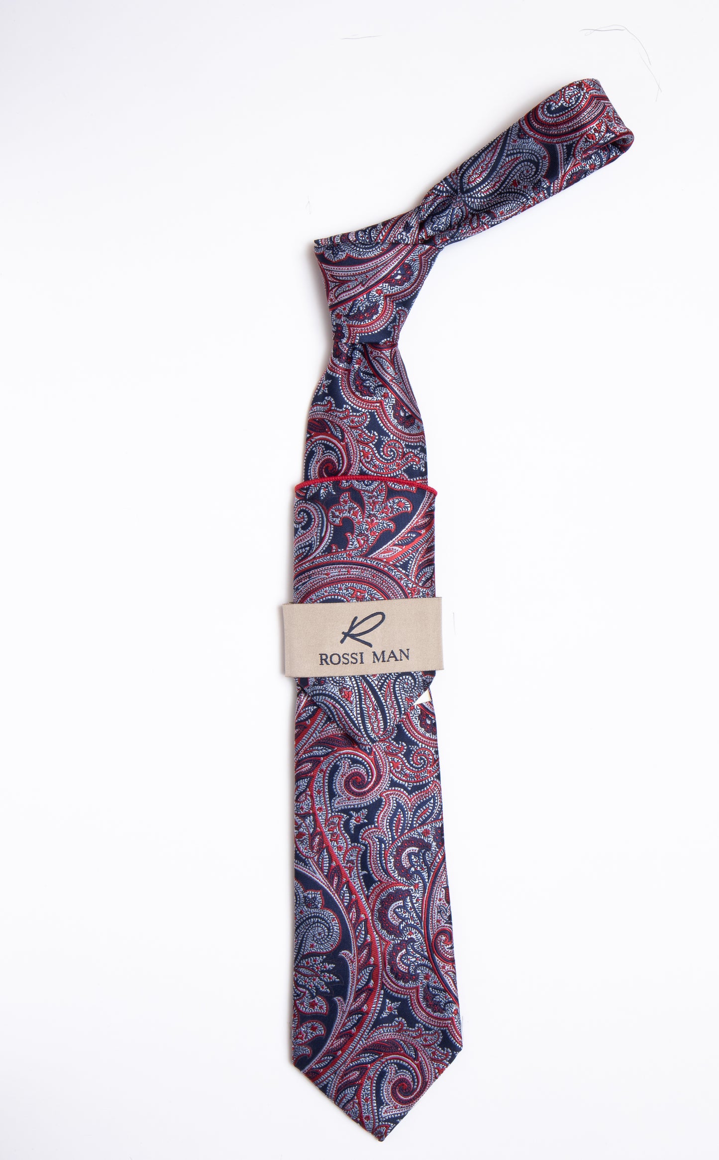 Rossi Man Tie and Pocket Round RMR468-2