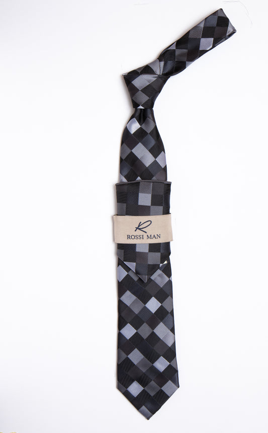 Rossi Man Tie and Pocket Round RMR469-1