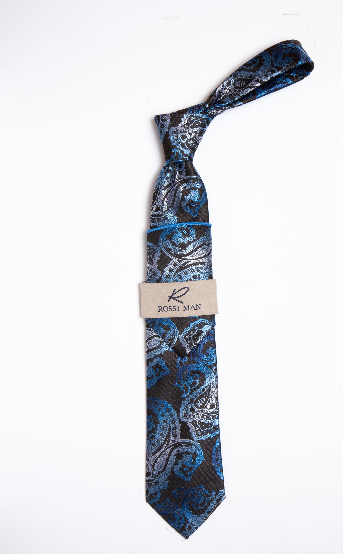 Rossi Man Tie and Pocket Round RMR470-2