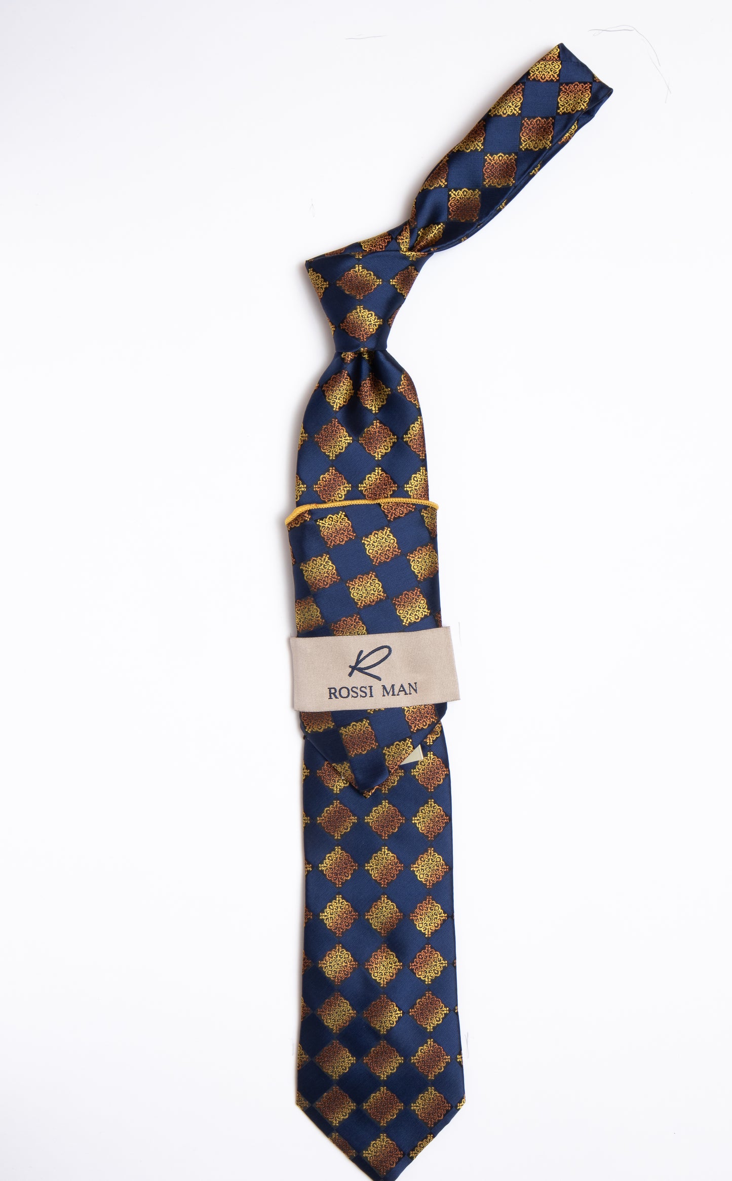 Rossi Man Tie and Pocket Round RMR471-1