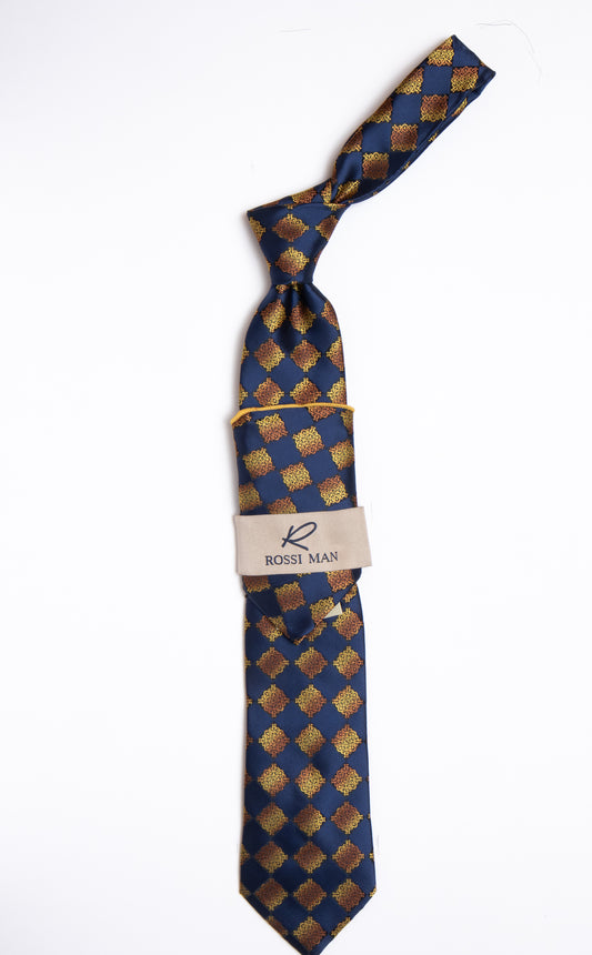 Rossi Man Tie and Pocket Round RMR471-1