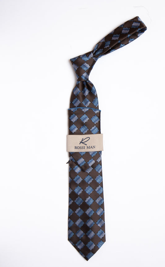 Rossi Man Tie and Pocket Round RMR471-4
