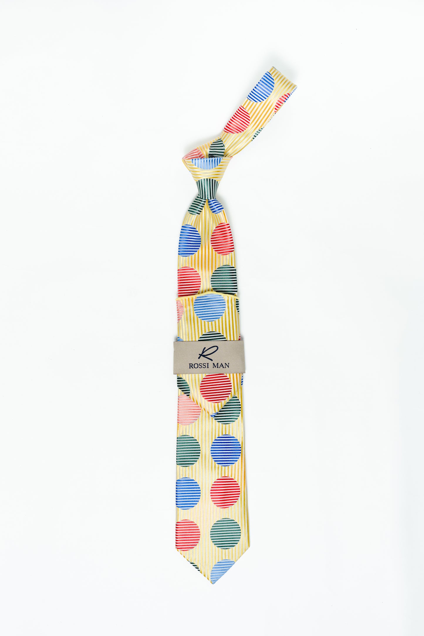 Rossi Man Tie and Pocket Round RMR502-6