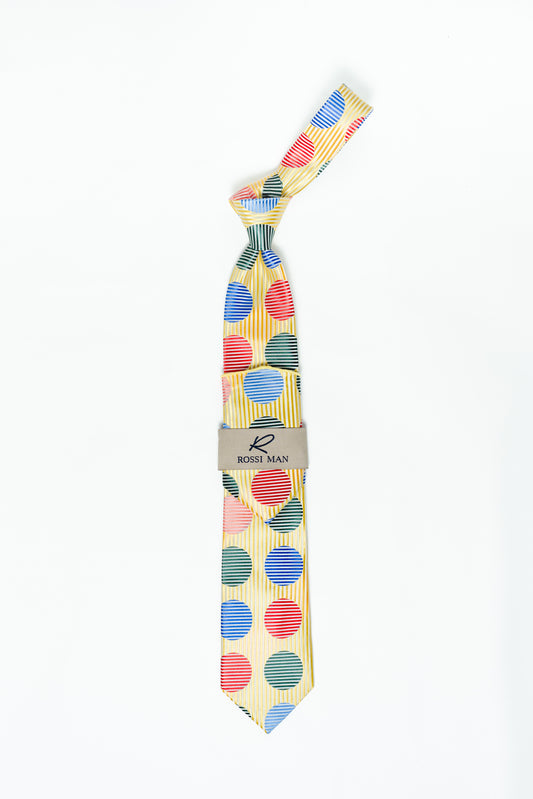 Rossi Man Tie and Pocket Round RMR502-6