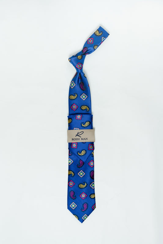 Rossi Man Tie and Pocket Round RMR504-3