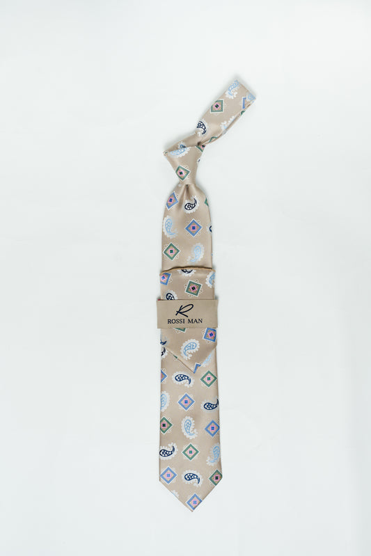 Rossi Man Tie and Pocket Round RMR504-4