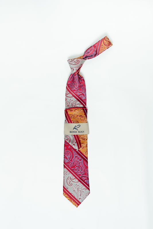 Rossi Man Tie and Pocket Round RMR506-1